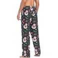 thumbnail image 5 of GZHJMY Christmas Snowman Pajama Pants for Men, Lounge Pants Lightweight Men Pajama Bottoms with Drawstring Pockets, Christmas New Year Birthday Gifts, Small, 5 of 6