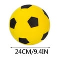 thumbnail image 3 of Nsxcdh Kids Silent Foam Soccer Ball,Elastic Sponge,Multi Color,9.4x9.4x9.4in,Consistent Bounce,Indoor Apartment Use,Hand Eye Coordination,Toys for Grils and Boys Gifts for Women Man, 3 of 6