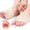 Apricot, variant on Silicone Half Insoles Women Men Gel Metatarsal Pads Heels Half Honeycomb Breathable Shoe Relief Moisture Wicking Forefoot Pad