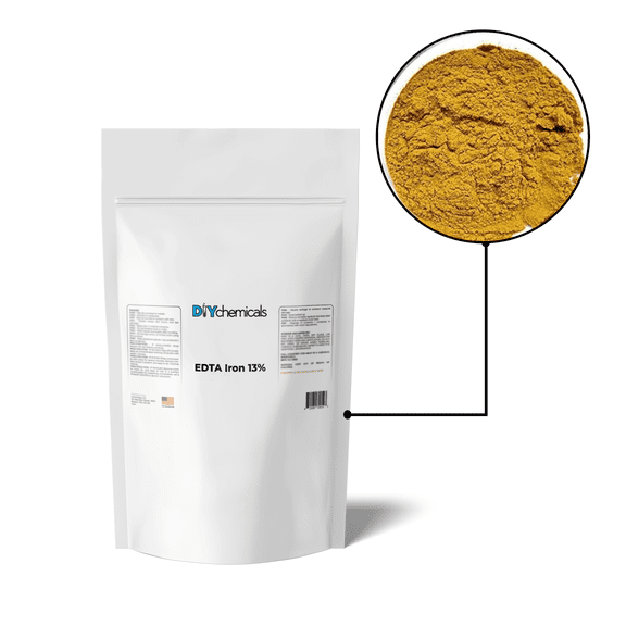 DIYChemicals EDTA Iron 13% - 10 Pounds (10lbs)