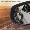 thumbnail image 3 of Labymos 2 X Miroir de Voiture à Angle Grand, Petit Miroir Rond, 3 of 8