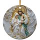 thumbnail image 1 of Adorno navideño con la bendición del nacimiento de Jesús, adorno para la escena de la natividad, decoración cristiana colgante para el árbol de Navidad, espejo retrovisor del coche., 1 of 7