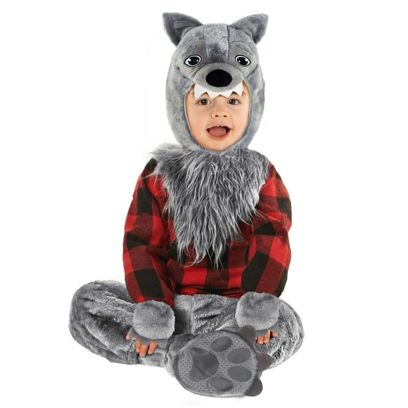Disfraz Morph Toddler Wolf para niños y niñas de 0 a 12 meses