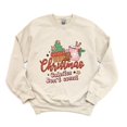 thumbnail image 4 of Christmas Calories Don't Count - Women's Graphic Sweatshirt, 4 of 11