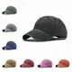 thumbnail image 2 of Gorra de béisbol con placa ligera de Color sólido de algodón puro lavada para padres e hijos para adultos y niños gorra de béisbol empalmada para hombre, 2 of 6