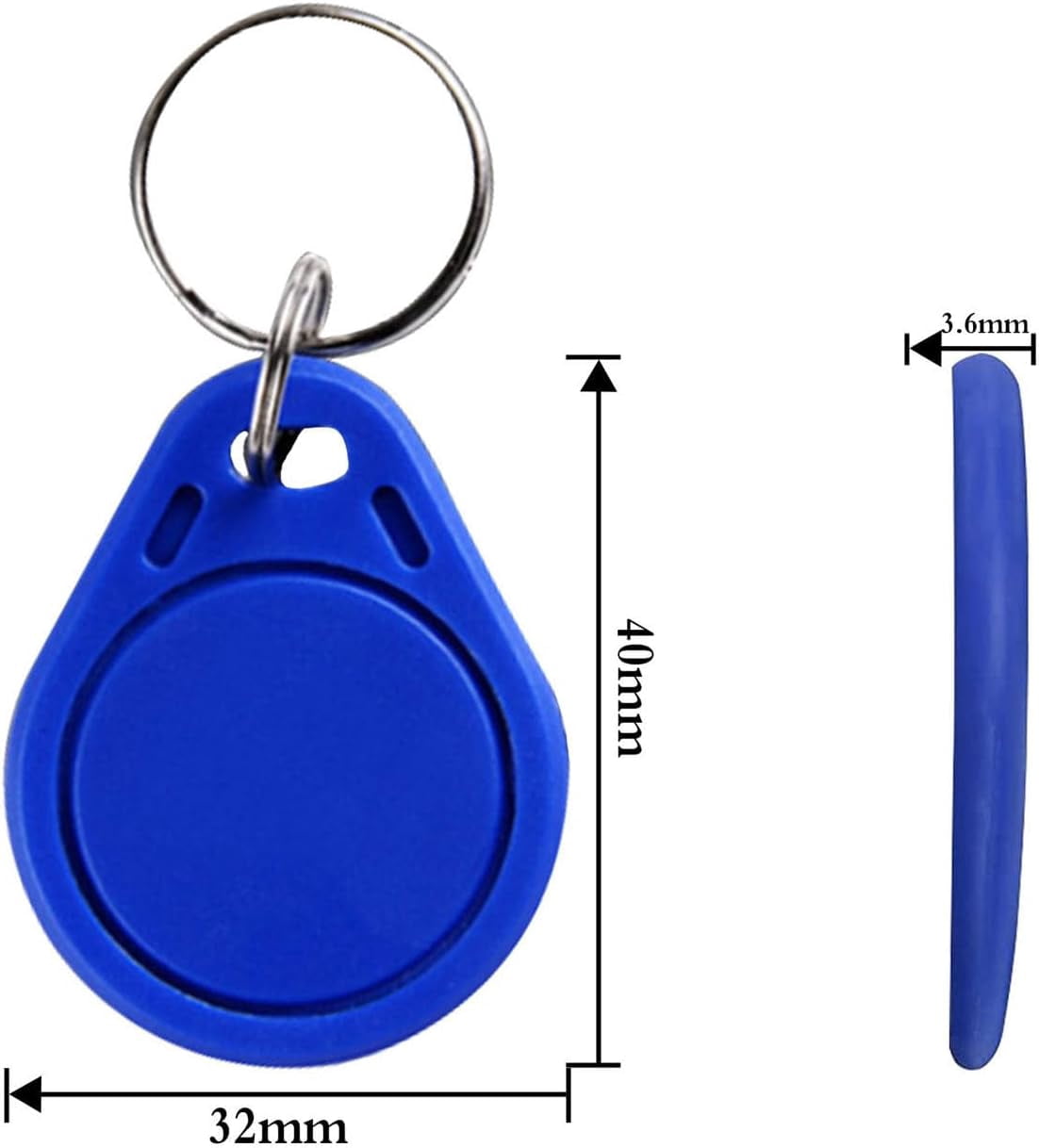 NFC Tag Keychain NFC Key Fob NTAG215 NFC Card NFC Fob NFC Business Card NFC Chips NFC Tag Maker