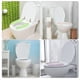 thumbnail image 4 of Calentador de baño, funda para asiento de inodoro, cojín lavable y reutilizable para invierno, 4 of 5