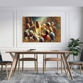 thumbnail image 3 of Jesus And The Children Jesus Blessing The Children Canvas Wall Art Prints Poster Gifts Photo Picture Painting Posters Room Decor Home Decorative 12x18inch(30x45cm), 3 of 6