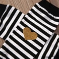 thumbnail image 6 of 3PCS Outfit Set Newborn Toddler Baby Girl Clothes Mini Mama Romper Leg Warmers Bow Headband, 6 of 7
