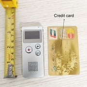 YIYUN Rechargeable Digital Voice Recorder 8GB – 650 Hours Audio Storage, MP3 Player Function, Portable Recording Device.