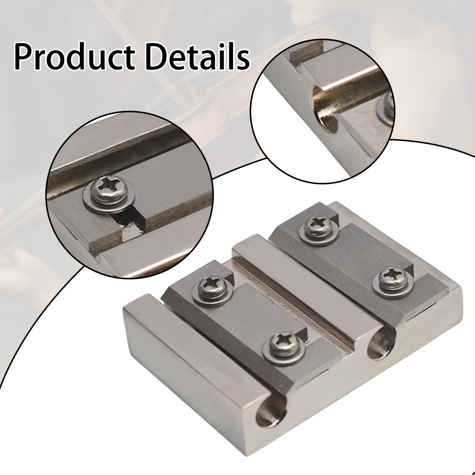 LeeQinersw Violin Peg Reels Shaver Metal Violin Making Tool for Beginners Professionals silver