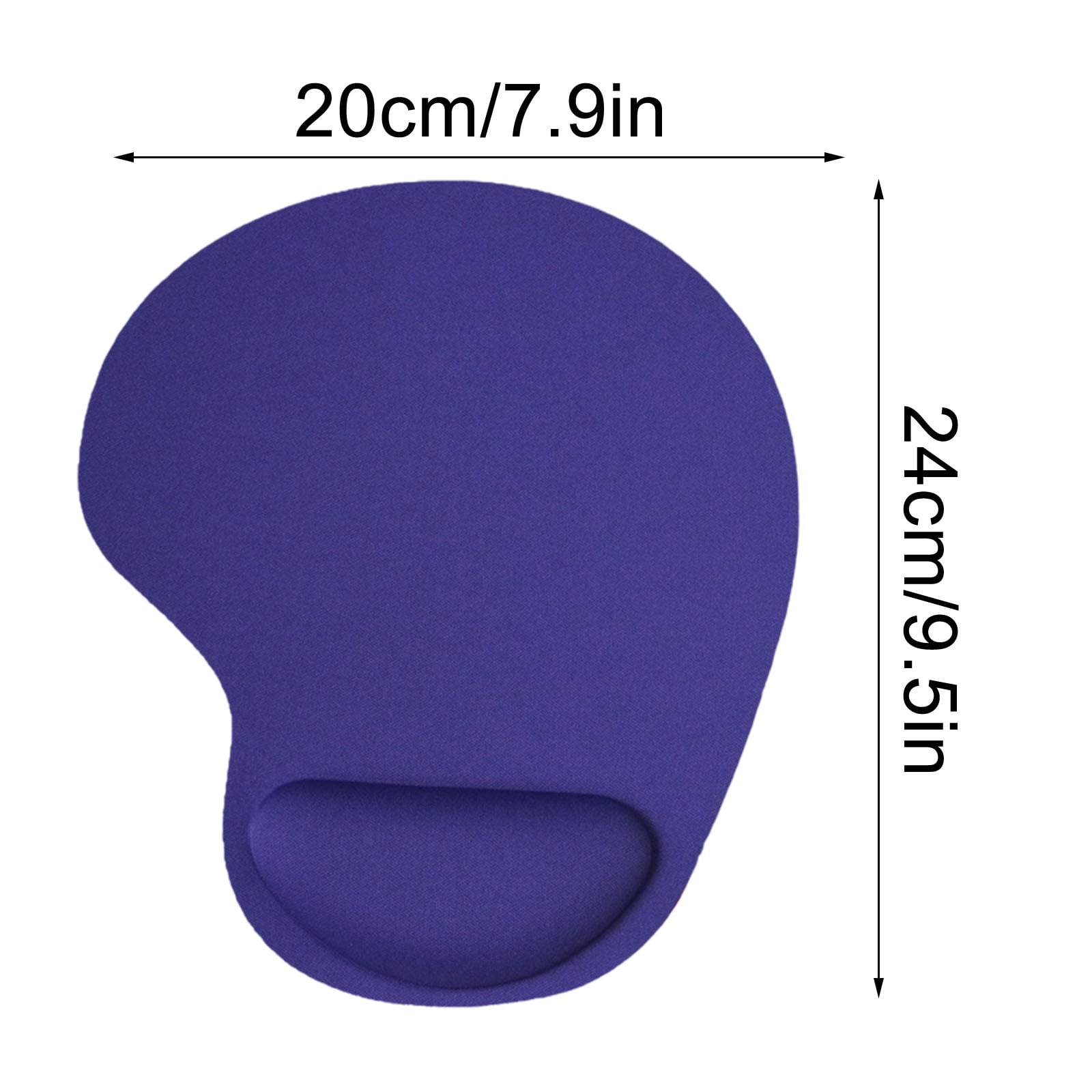 Yyuenw Ergonomic Mouse Pad Wrist Rest Support, Ergonomic Mouse Pad with Memory Foam Wrist Rest Cushion, Non-Slip Rubber Base Gaming Mice Pad for Home Office Computer Laptop