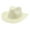 White, variant on Women Men Summer Western Cowboy Hat Shapeable Straw Hat Hollowed Out Sun Hat