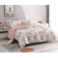 thumbnail image 2 of Funda nórdica Full, 600 hilos de algodón 3pcs Juego de cama Blush Geometric, 2 of 7