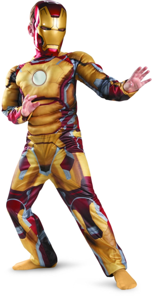 Iron Man Mark 42 Child Classic Muscle Costume