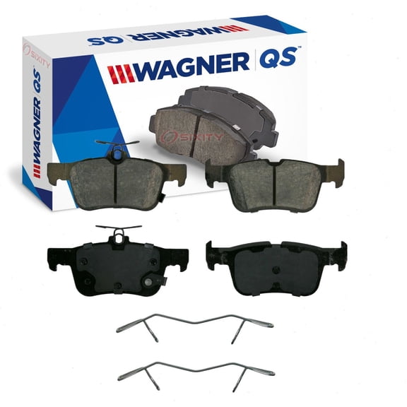 Wagner Rear QS Disc Brake Pad Set compatible with Ford Edge 2015-2019