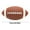 Brown, variant on Uklsqma No. 3 Youth Inflatable Football Ball Toy | Pvc Durable Material | 17Cm and 21Cm Sizes | Teen Hand-Eye Coordination Training | Ideal for Kids Sports, School Pe, Outdoor Games, and Teaching Use