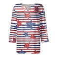 thumbnail image 4 of MAIHAN Usa 250th Anniversary T-Shirt Patriotic Shirt 4th Of July Tee Tops Plus Size American Flag Shirts Short Sleeve Spring Summer Tops Independence Day Tops, 4 of 4