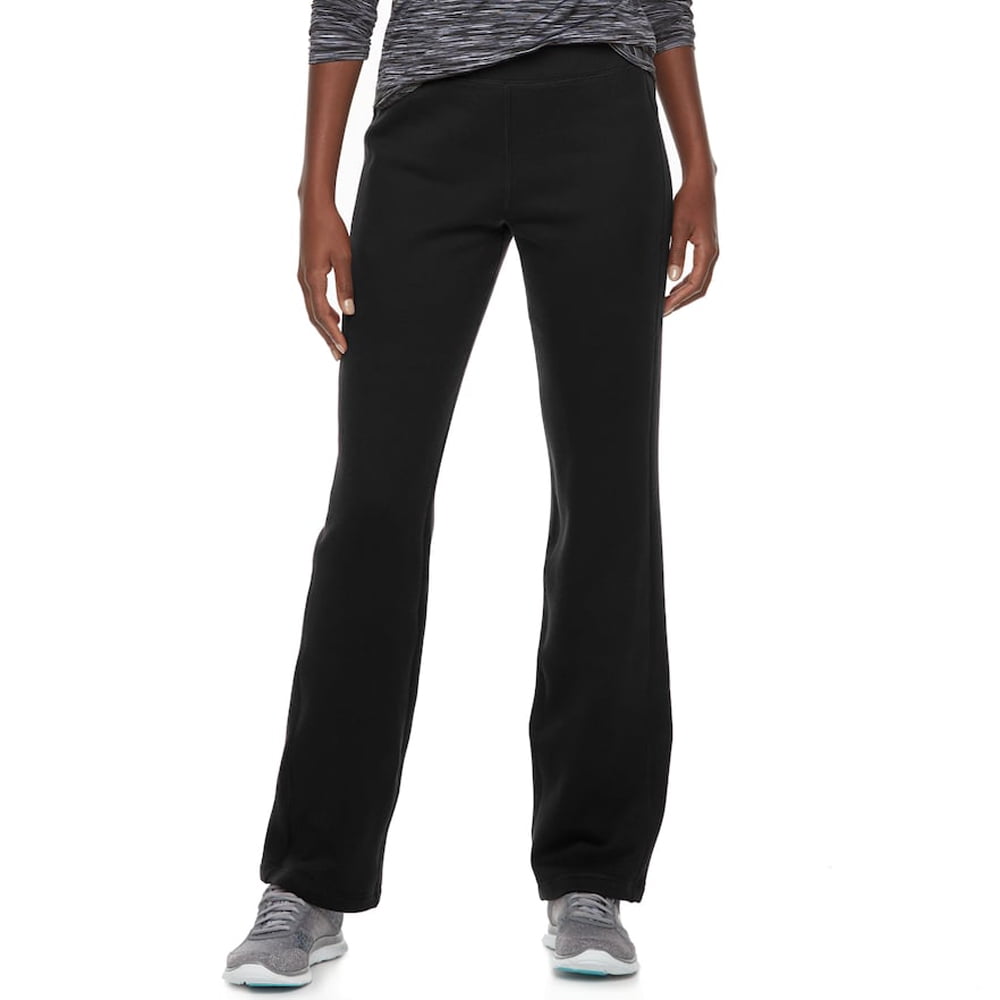 Tek Gear Women's Mid Rise Fleece Lined 