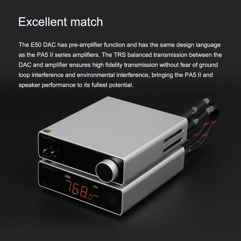 Topping PA5 II Plus Power Amplifier 140W x 2 Class D Fully
