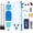 BlueWhite, variant on Bigleap Inflatable Paddle Board Stand Up Paddle Board 6‘’ Thick 2-in-1 Paddle with Sup Accessories & Carry Bag & Fast Pumping for All Skill Levels, Orange