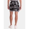 thumbnail image 3 of Friday the 13th Men's and Big Men's Jason Voorhees Graphic Mesh Shorts, Sizes XS-3XL, 3 of 5