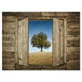 thumbnail image 2 of Design Art - Fenêtre Ouverte sur Arbre Solitaire, 2 of 3