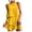 Yellow, variant on biudgviw Summer Ruffle Jumpsuits for Women Sleeveless Asymmetric Layered Rompers Elegant Business Work Dressy Outfits