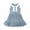 Light Blue, variant on Edvintorg Summer Baby Girls Beach Princess Dress Cute Bow Solid Color Sleeveless Cotton Toddler Dresses 18M-6Y Kids Dresses for Girls
