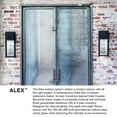 thumbnail image 2 of 82014AL-LL Lark Alex - 6W 1 LED Medium Outdoor Wall Lantern In Modern Style-20 Inches Tall and 8 Inches Wide-Antique Brushed Aluminum Finish, 2 of 16