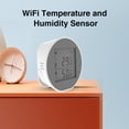 thumbnail image 4 of Yeacher Smart WiFi Temperature Humidity Monitor Wireless Temperature Humidity Sensor TUYA APP Notification, 4 of 8