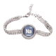 thumbnail image 1 of Na sodio elemento químico ciencia Pulsera de tobillera de cadena de tenis, joyería de diamantes, 1 of 3