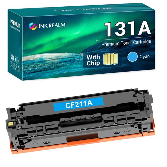 Cool Toner Compatible Toner Replacement for HP 131A CF210X Pro 200 Color MFP M276nw M251nw M251n M276n Printer Ink（Cyan, 1-Pack)
