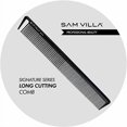 thumbnail image 2 of SAM VILLA Signature Series Long Cutting Comb, Black, 2 of 3