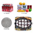 thumbnail image 4 of FORMRS Reusable Lunch Bag for Work School Leakproof Insulated Cooler with Adjustable Shoulder Strap, Black Sardines Pattern, 4 of 6