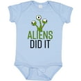 thumbnail image 3 of Inktastic Aliens DId It Boys or Girls Baby Bodysuit, 3 of 5