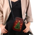 thumbnail image 4 of HELLHERO Crossbody Bag Christmas Tree Pattern 2 Layers Shoulder Bags for Women, 4 of 7
