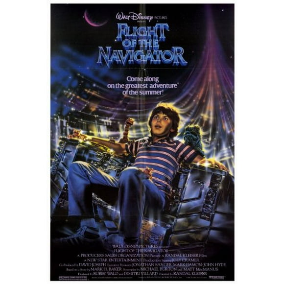 Flight of the Navigator 27 x 40 Movie Poster - Style A