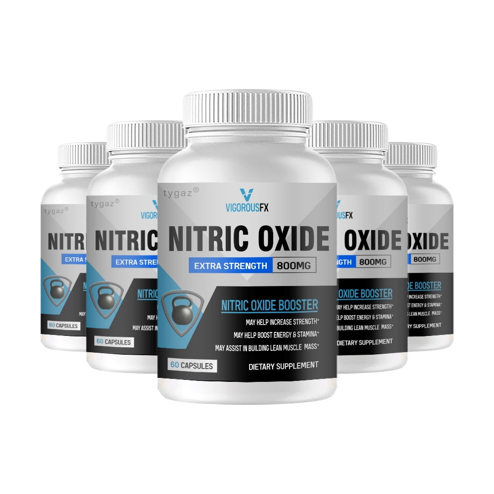 (5 Pack) Vigorous FX Vigorous FX Nitric Oxide Booster