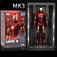 thumbnail image 1 of Zd Toys-figura de acción de los vengadores de Marvel, 4 pulgadas, Iron Man Hall of Armor, regalo de cumpleaños para niño, Hobby Collection, envío gratis Fivean unisex, 1 of 2