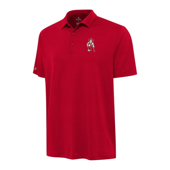 Men's Antigua Red Nebraska Huskers Reprocess Polo