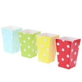 thumbnail image 4 of LOLIPPYY 24pcs Popcorn Boxes Holders Containers Cartons with Dots Candy Popcorn Paper Bags for Movie Theater, Wedding, Birthday, Carnival Party Favors (Red, Yellow, Green), 4 of 7
