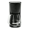 thumbnail image 1 of Haden Starbeck Coffee Machine, 10 Cup Auto Coffee Maker, Black & Chrome, 1 of 9