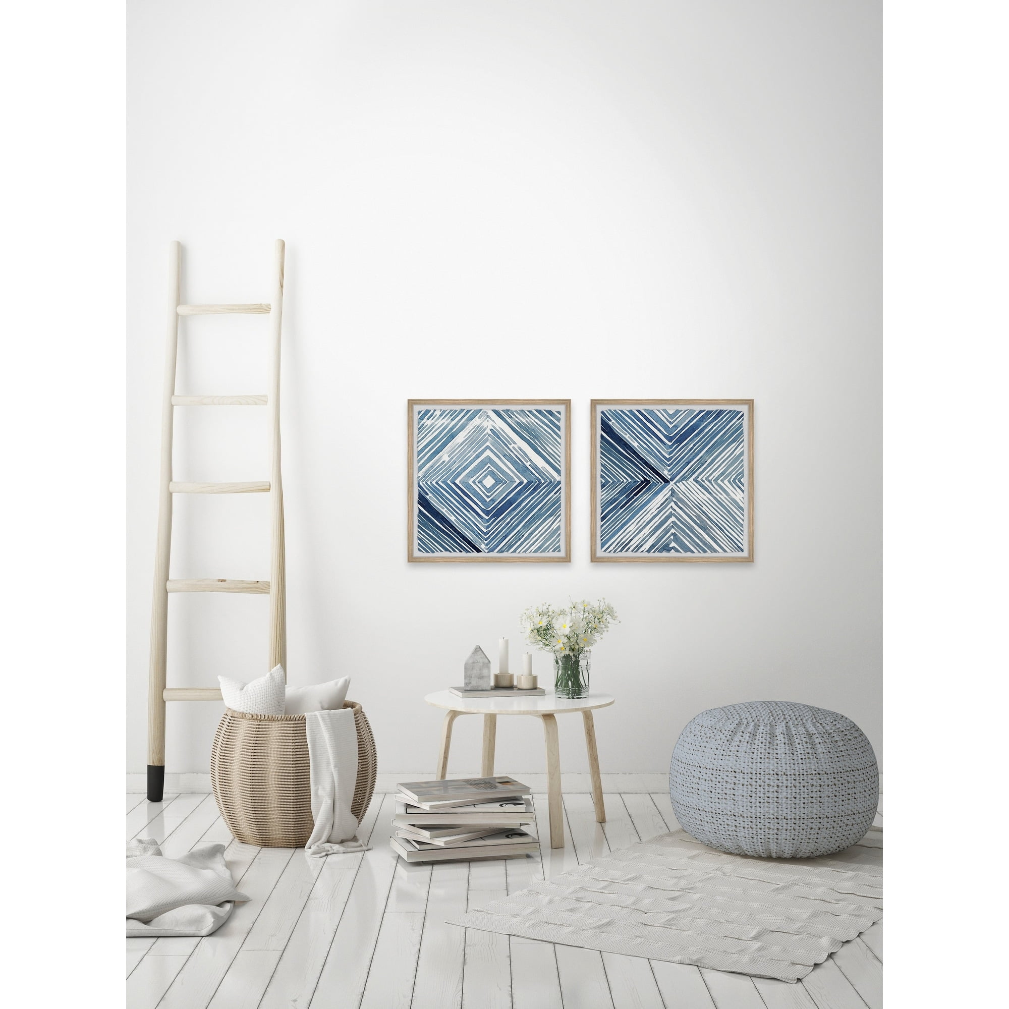 Marmont Hill Lines and Art Diptych