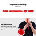 thumbnail image 3 of ATTOE Plastic 8-Hole Translucent Descant Recorder for Kids Children Practice(Red)-081401, 3 of 5