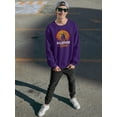 thumbnail image 2 of Halloween Town Sweatshirt Men -Image by Shutterstock, Male 4X-Large, 2 of 4