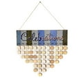 thumbnail image 3 of Joernso Special Days Family Friends Birthday Dates Sign DIY Calendar Reminder Wood Board, 3 of 8