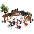 thumbnail image 1 of Vogacara Juego de 21 piezas de animales de granja, figuras de animales de granja diminutas realistas, juguete para niños de fiesta Type3 NO3, 1 of 1