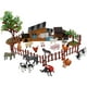 thumbnail image 1 of Vogacara Juego de 21 piezas de animales de granja, figuras de animales de granja diminutas realistas, juguete para niños de fiesta Juguetes Educativos, 1 of 1