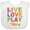AA-White, variant on Inktastic Live Love Play the Trumpet Boys or Girls Baby Bib